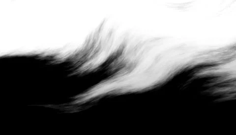 Black noise transparent gradient background. Dust wind effect with Transparen Stock Illustration