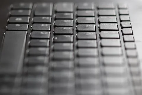 Black notebook keyboard Stock Photos