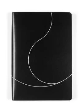 Black notebook Stock Photos