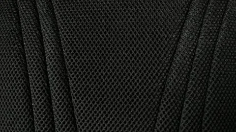 Black nylon fabric pattern texture background. Stock Photos