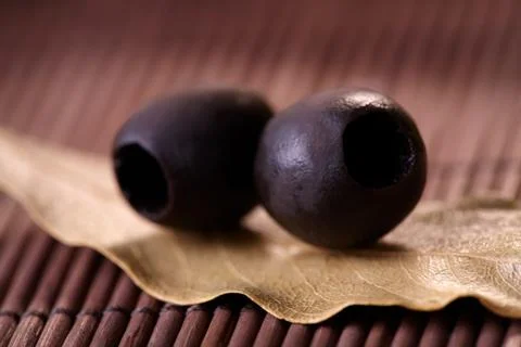 Black olives Stock Photos