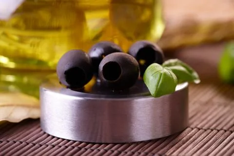 Black olives Stock Photos