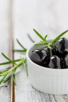Black olives Stock Photos