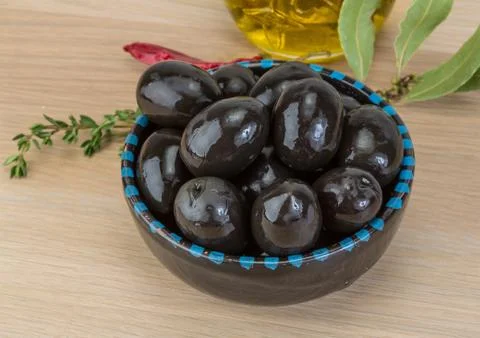 Black olives Stock Photos