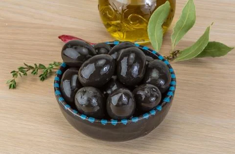Black olives Stock Photos