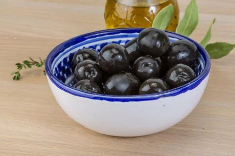 Black olives Stock Photos