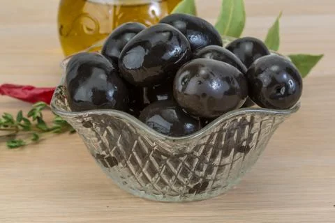 Black olives Stock Photos
