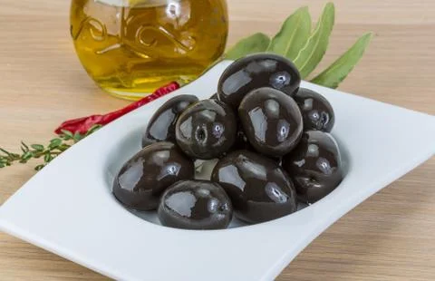 Black olives Stock Photos