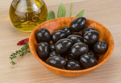 Black olives Stock Photos