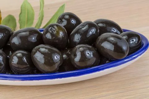 Black olives Stock Photos
