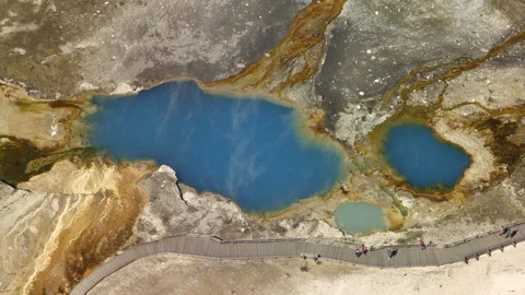 Black Opal Pool Yellowstone Vidéo 94584358