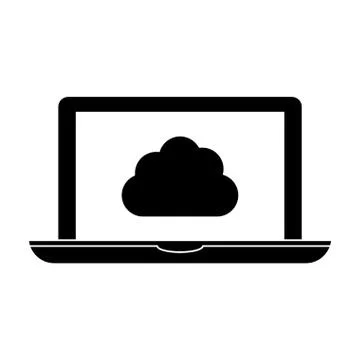 Black optimization database icon image design Stockillustratie