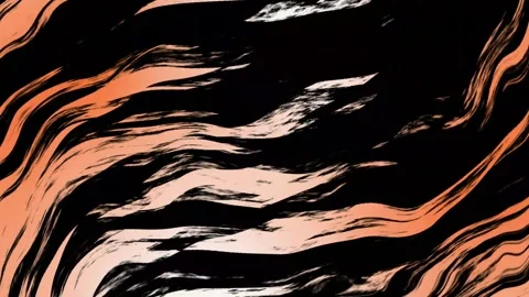 Black orange liquid messy gradients animation background Stock Footage 265642016