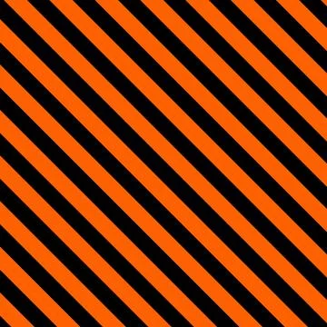 Black orange stripes pattern. Abstract background. Vector illustration. Illustrazione stock