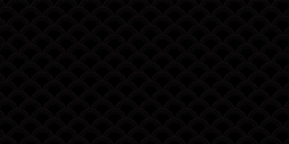 Black oriental ornament pattern background graphic illustration. Illustrazione stock
