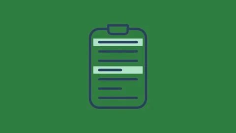 Black outline of bottle line drawing water on Stock Footage 337028809