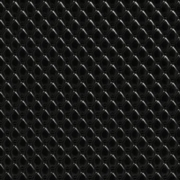 Black padding seamless texture Stock Illustration