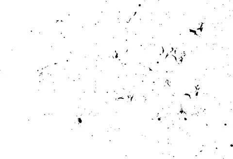 Black paint or ink splatter pattern. Grunge texture rough strokes Stock Illustration