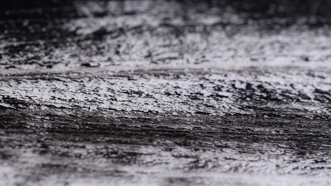 Black paint paint white background Stock Footage 100896958