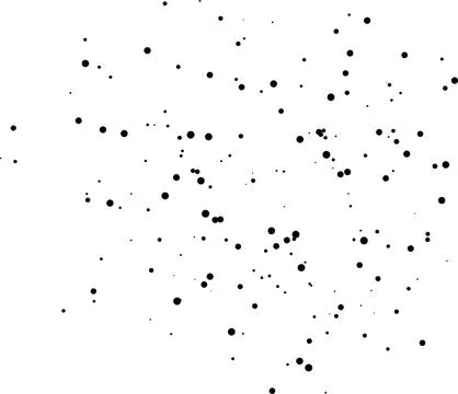 Black paint stains overlay texture. blots isolated on transparent, png. Abs.. Stock Illustration