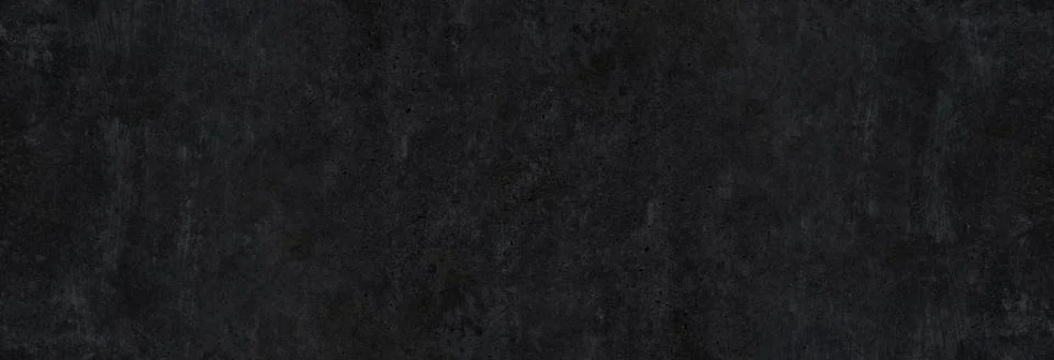 Black panoramic concrete wall background for design Stock Photos