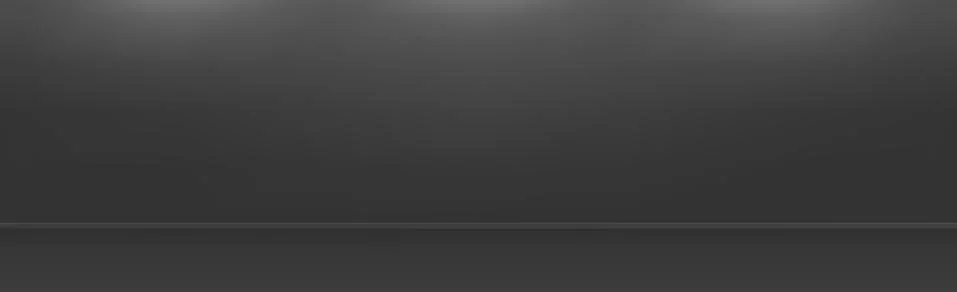 Black panoramic studio background with white glow Stock Illustration