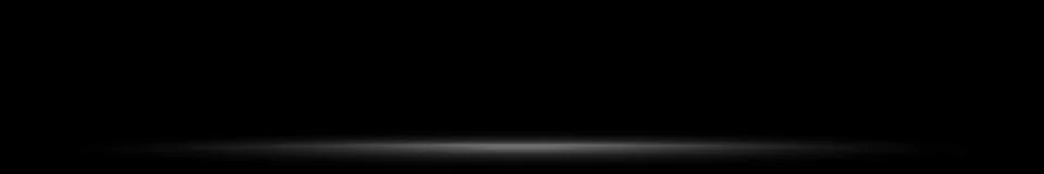 Black panoramic studio background with white glow Stock Illustration