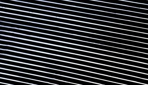 Black Parallel Grille Lines Texture Background Stock Photos