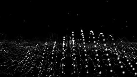 Black particle background Stock Footage 308963382