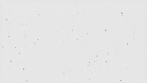 Black particle fall with alpha channel Stock-Footage 283353862