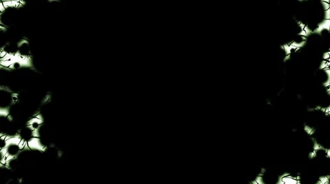 Black particles Video stock 7755685