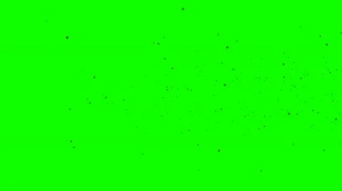 Black Particles on Green Screen Stock Footage 14431535