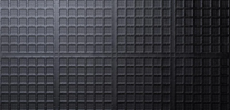 Black pattern ceramic texture background Stock Photos