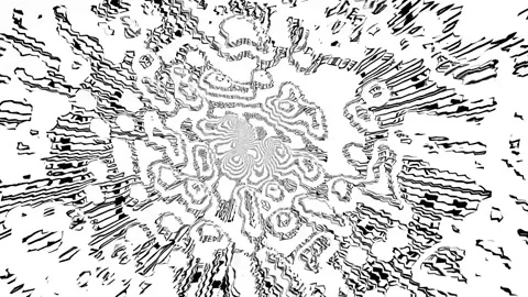 Black pattern. Stock Footage 319865964