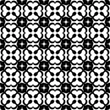 Black pattern Stock Illustration