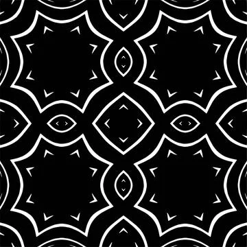 Black pattern. Stock Illustration