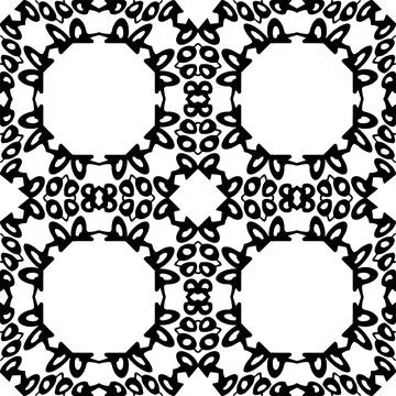Black pattern. Stock Illustration