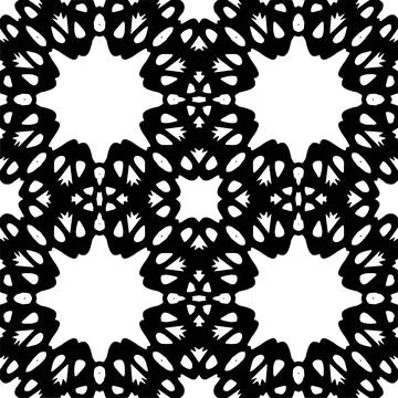 Black pattern. イラスト素材