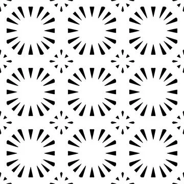 Black pattern. Illustrazione stock