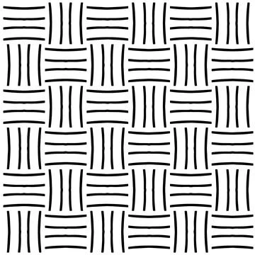Black pattern. Illustrazione stock
