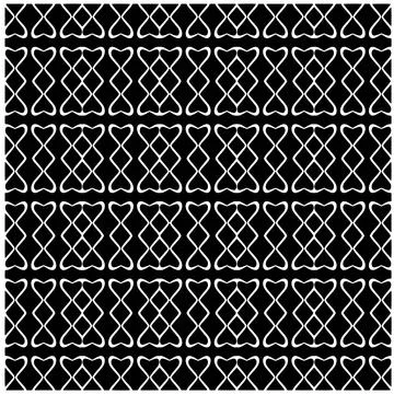 Black pattern. Illustrazione stock