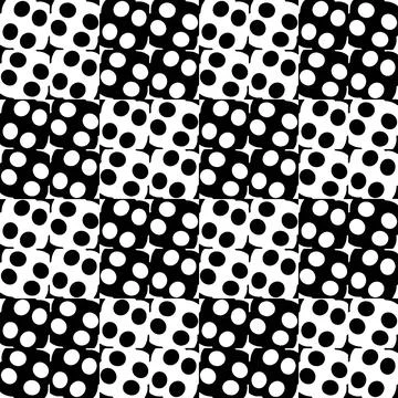 Black pattern. イラスト素材