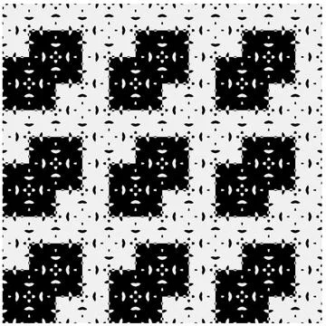 Black pattern. Stock Illustration