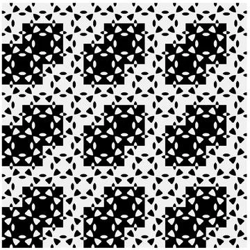 Black pattern. 库存插图