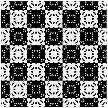 Black pattern. 库存插图