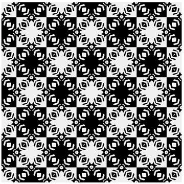 Black pattern. 库存插图