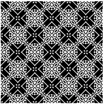 Black pattern. 库存插图