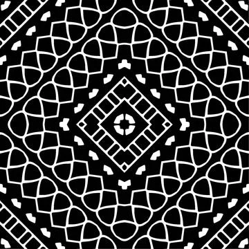 Black pattern. Illustrazione stock