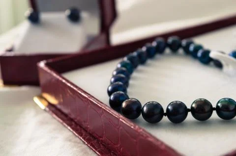 Black pearls 写真素材