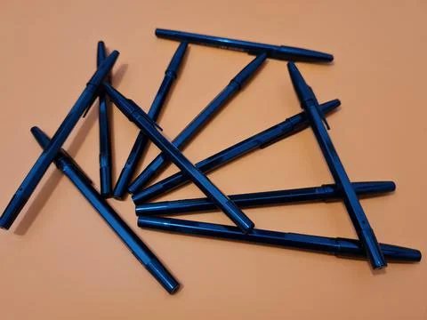 Black pen Stock Photos